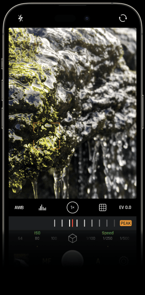 Optika Focus Peaking Interface